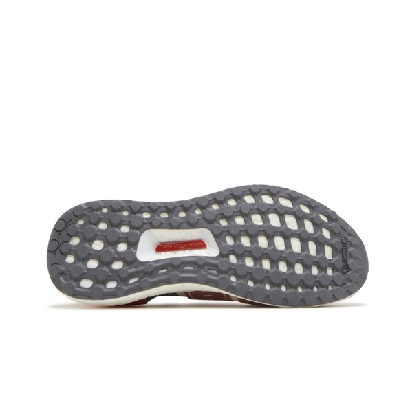 Stella McCartney x Adidas Red/Grey Knit Ultra Boost Sneakers - Picture 5 of 13